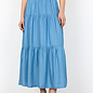 Medium Blue Woven Skirt