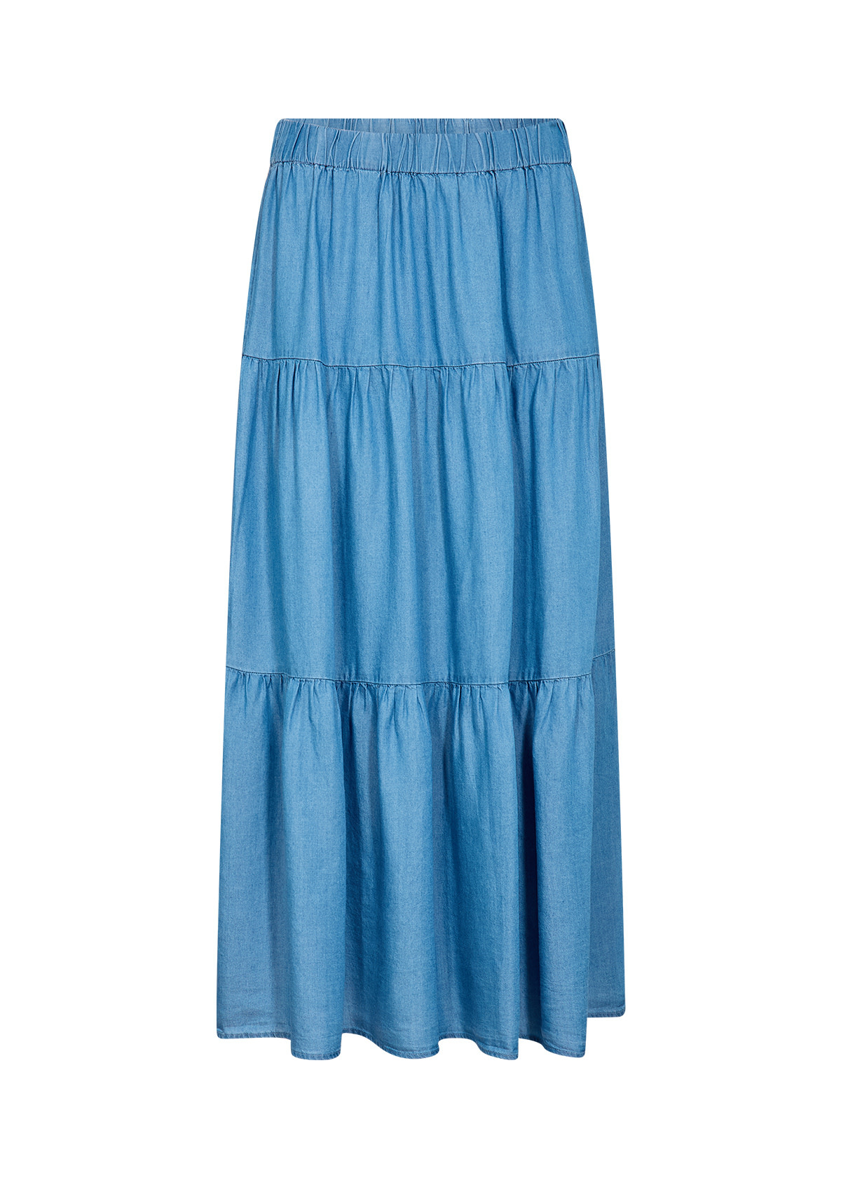 Medium Blue Woven Skirt