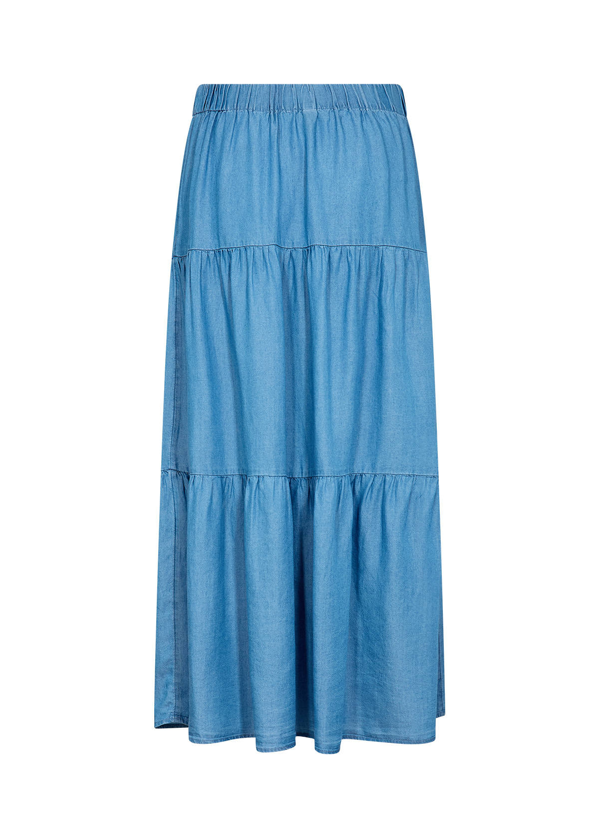 Medium Blue Woven Skirt