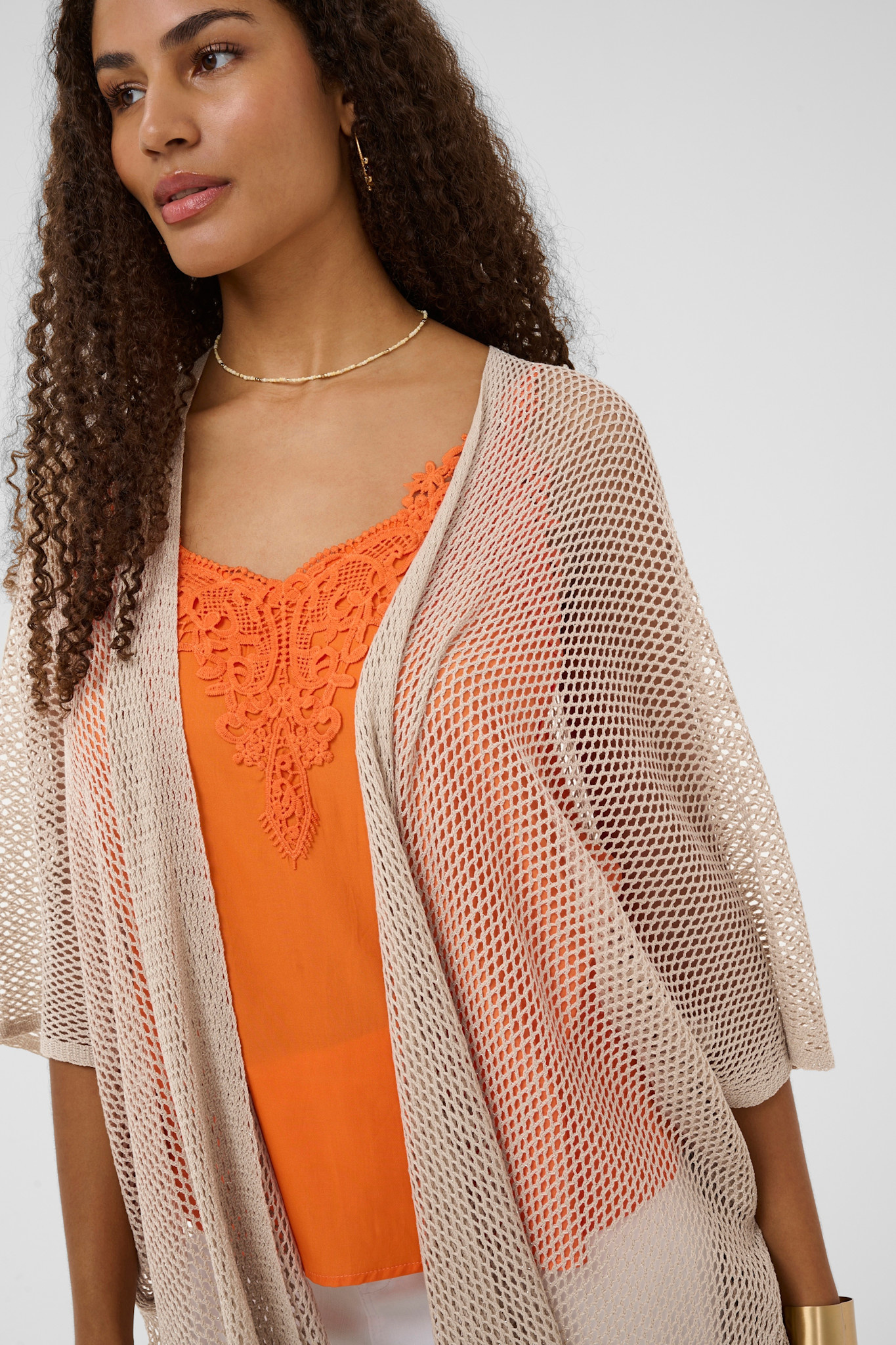 CRGert Knit Cardigan Perfectly Pale