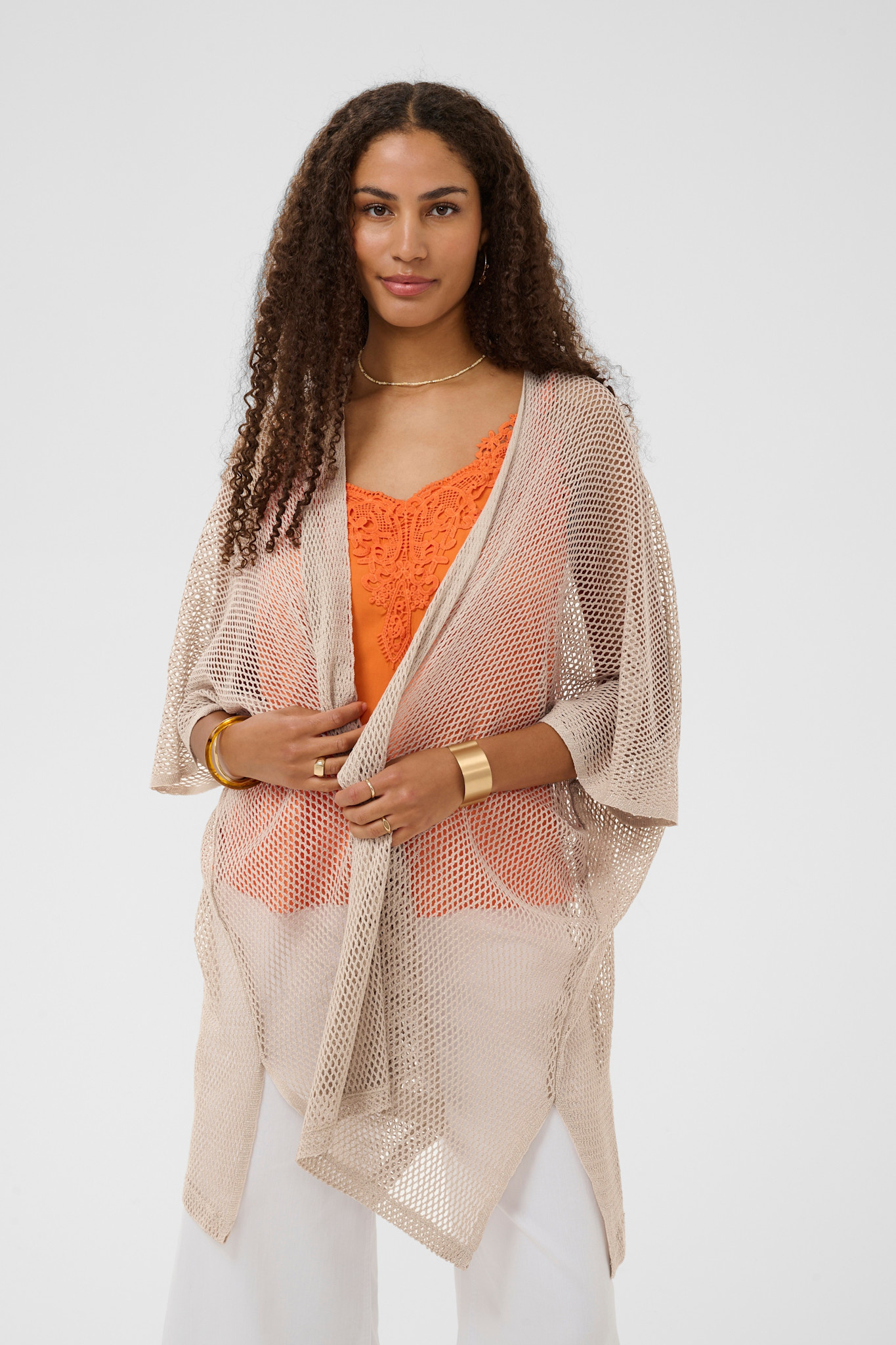 CRGert Knit Cardigan Perfectly Pale