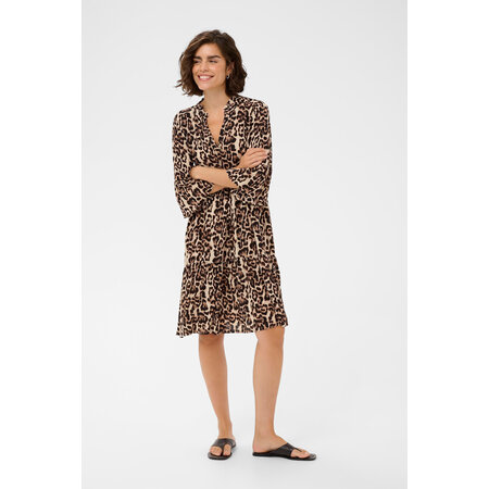 KAellen Amber Dress Leopard Print