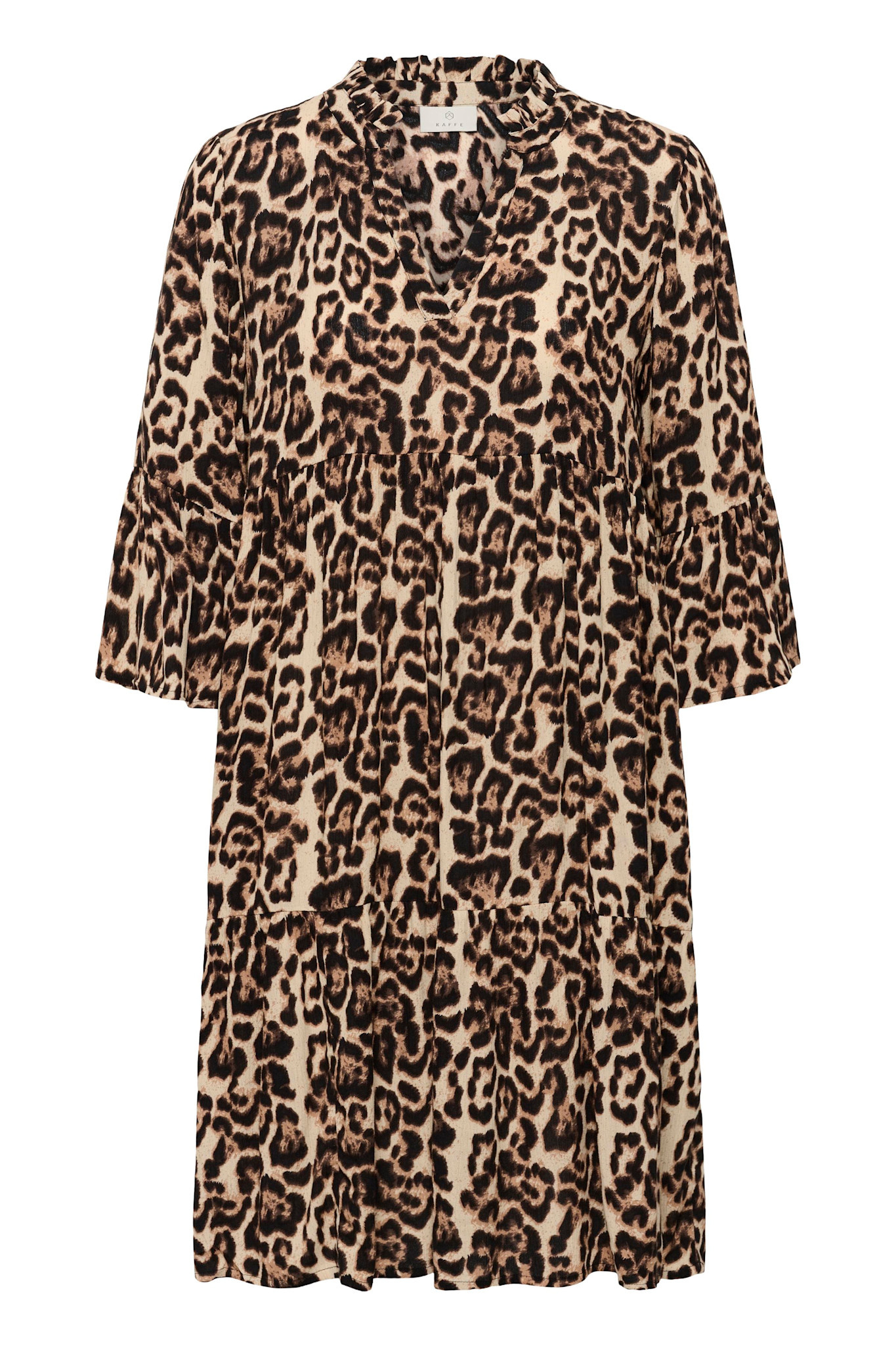 KAellen Amber Dress Leopard Print