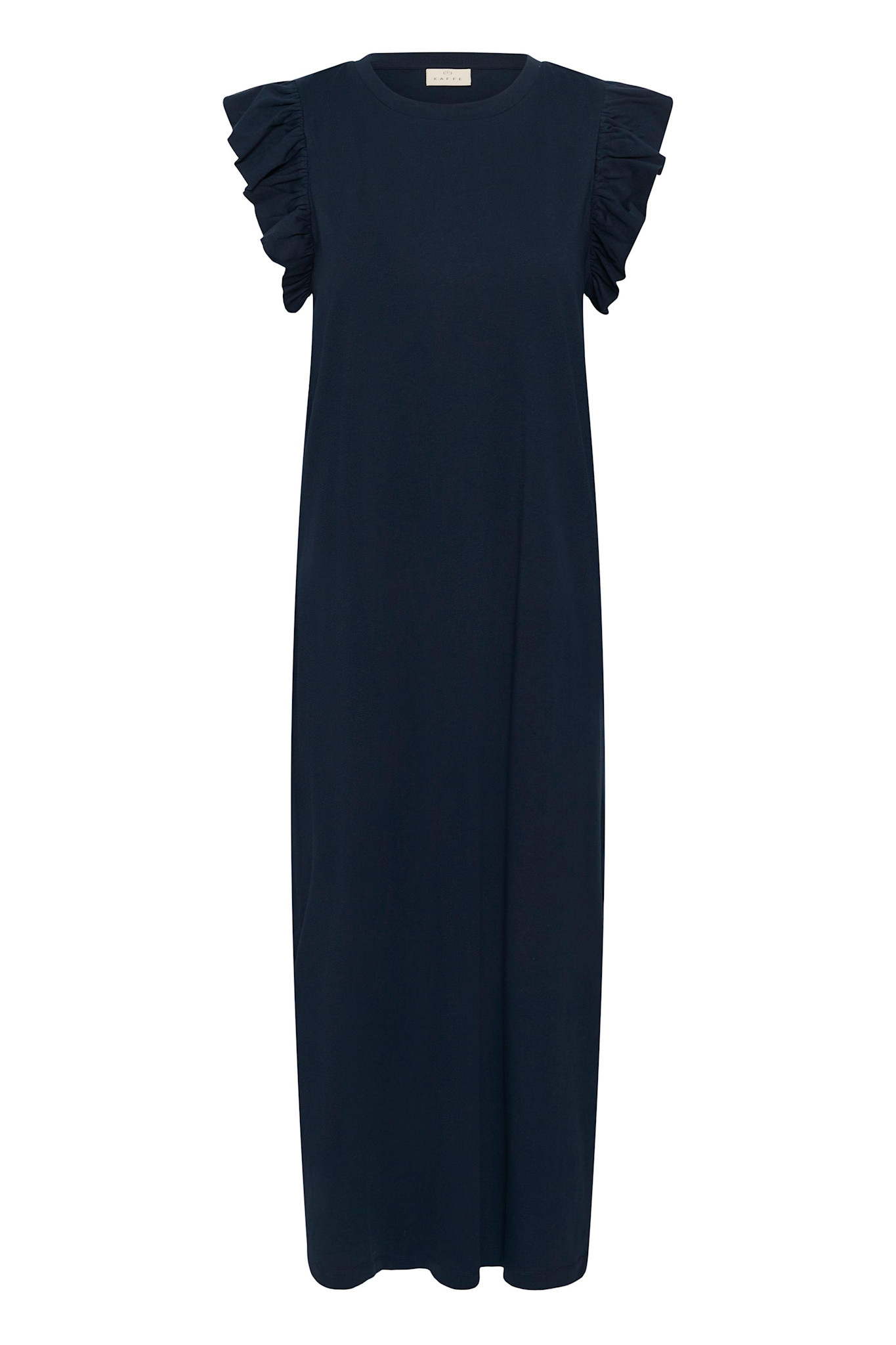 KAcelina Flounce Dress (Navy/Red)