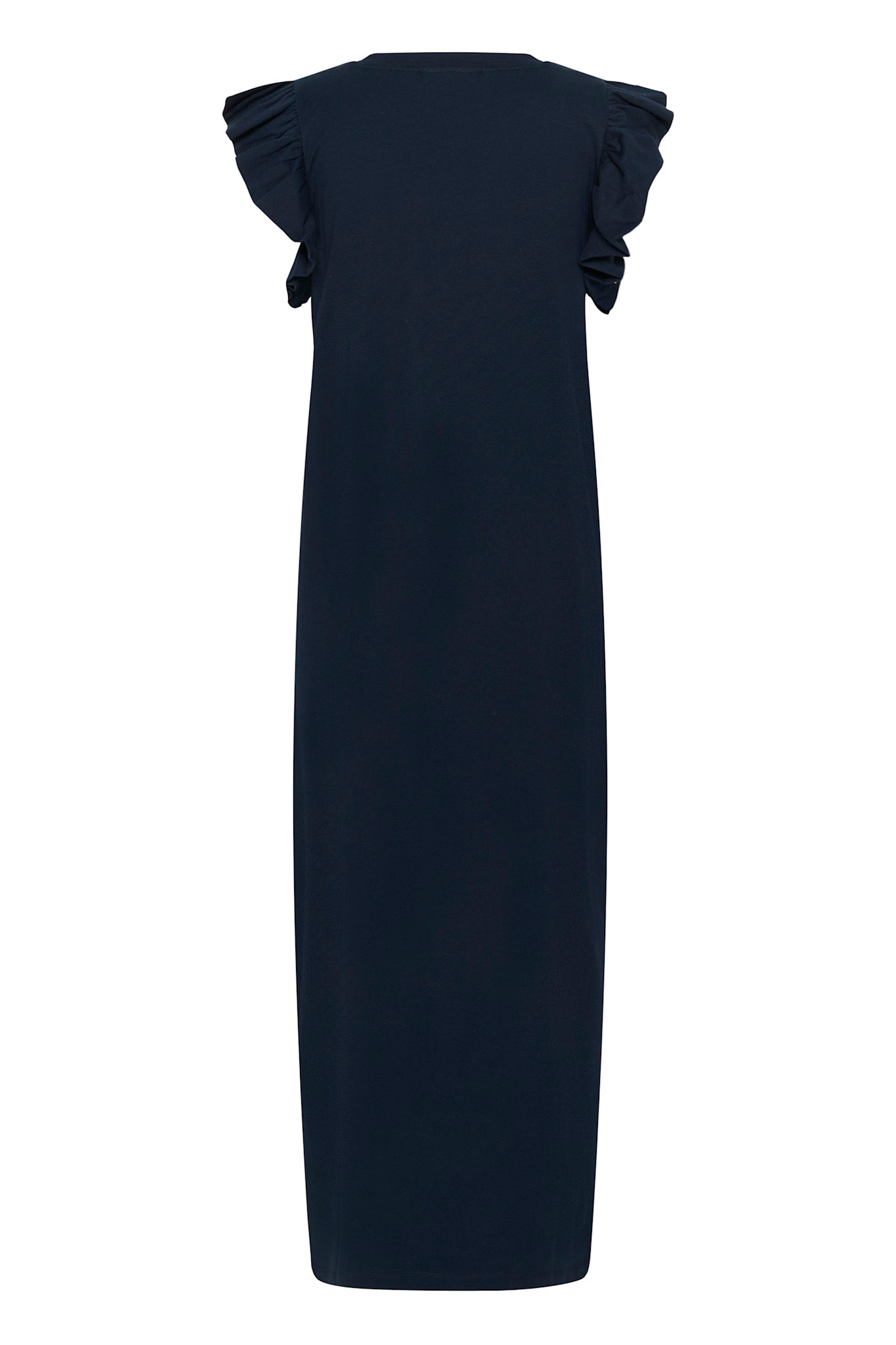 KAcelina Flounce Dress (Navy/Red)