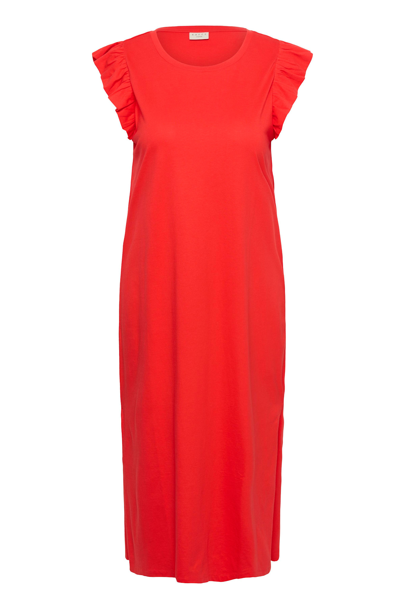 KAcelina Flounce Dress (Navy/Red)