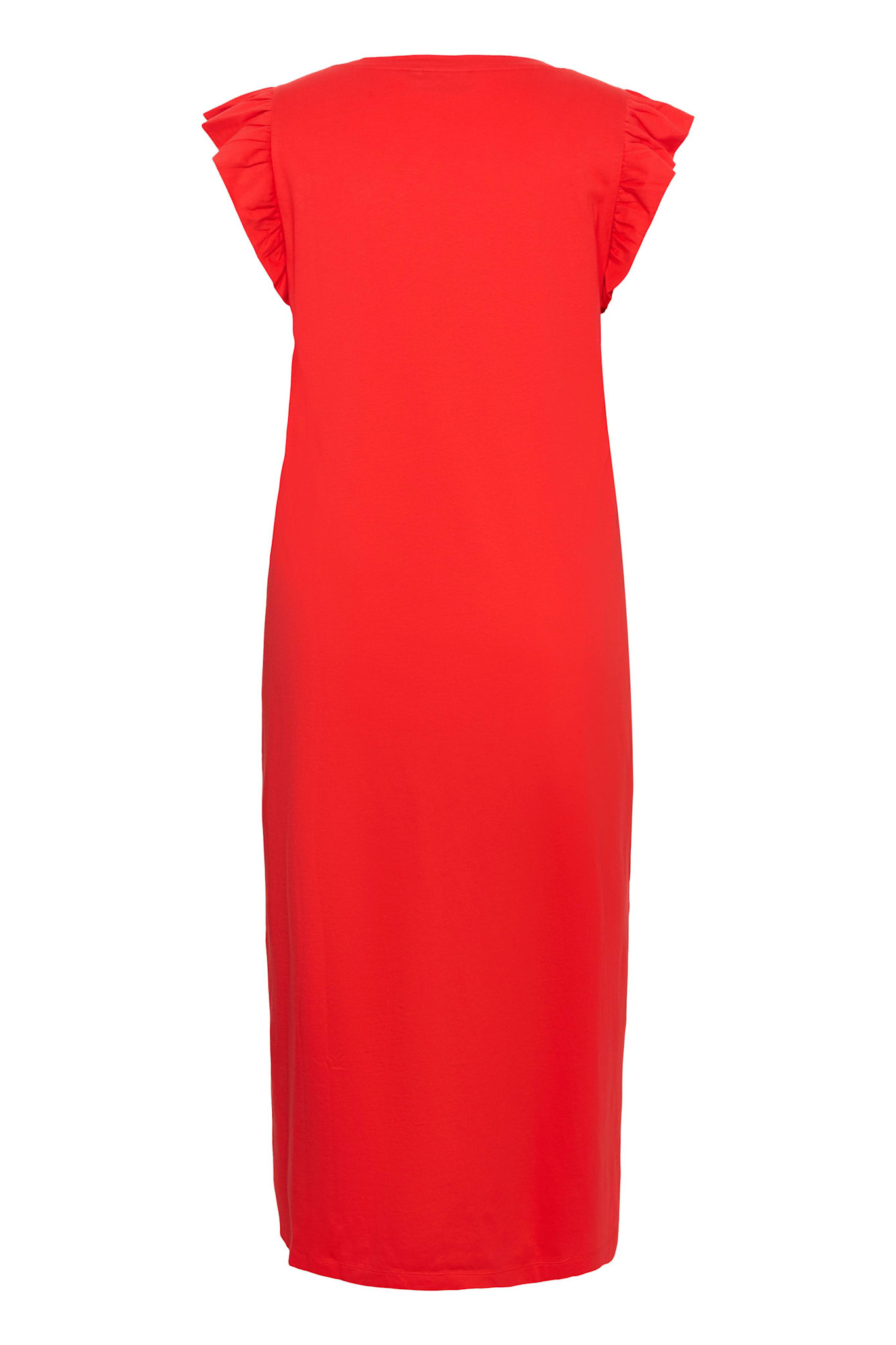 KAcelina Flounce Dress (Navy/Red)