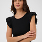 KAcarna Flounce Top Black