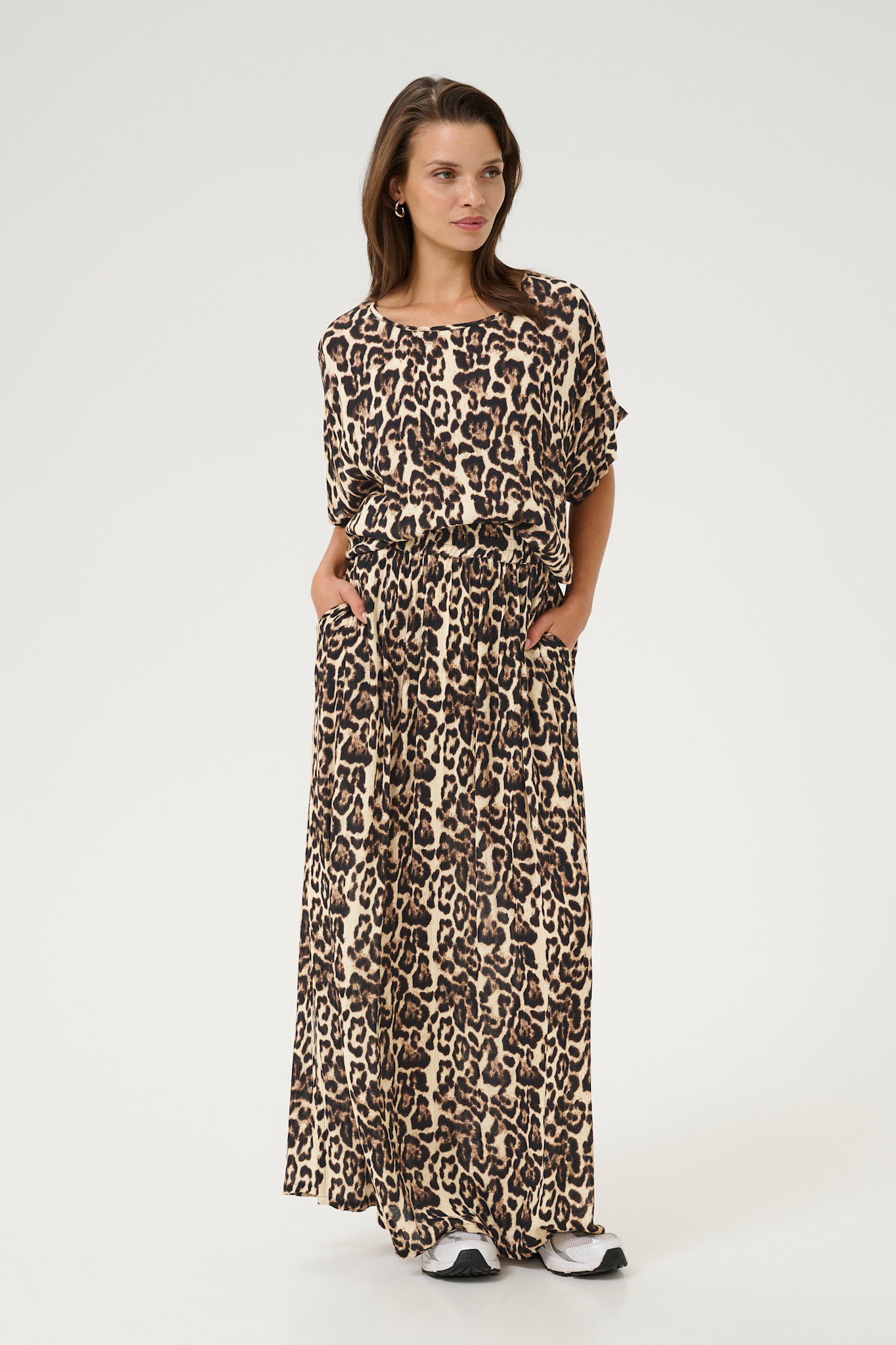 KAedita Amber Skirt Leopard Print
