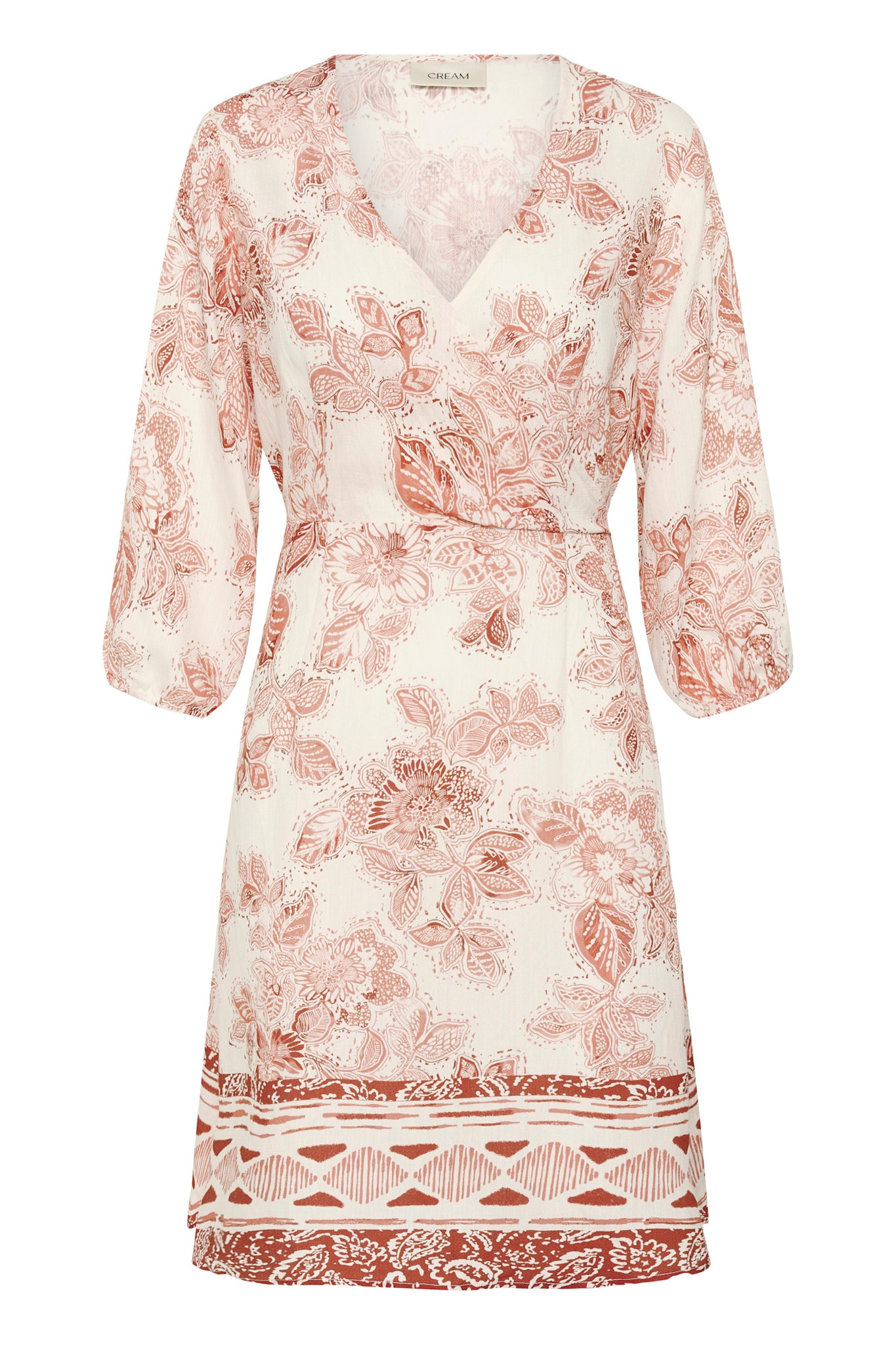 CRJessie Dress Brandy Flower