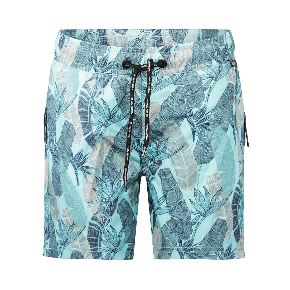Swimshorts - Mid length Aqua Blue