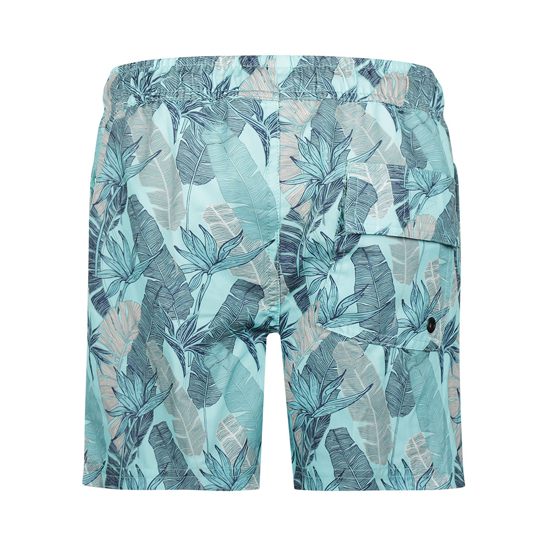 Swimshorts - Mid length Aqua Blue