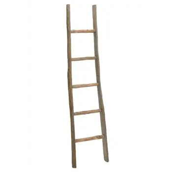 LADDER WOOD NAT 15X2.75X72