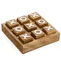 DECO TIC TAC TOE MANGO WOOD NATURAL