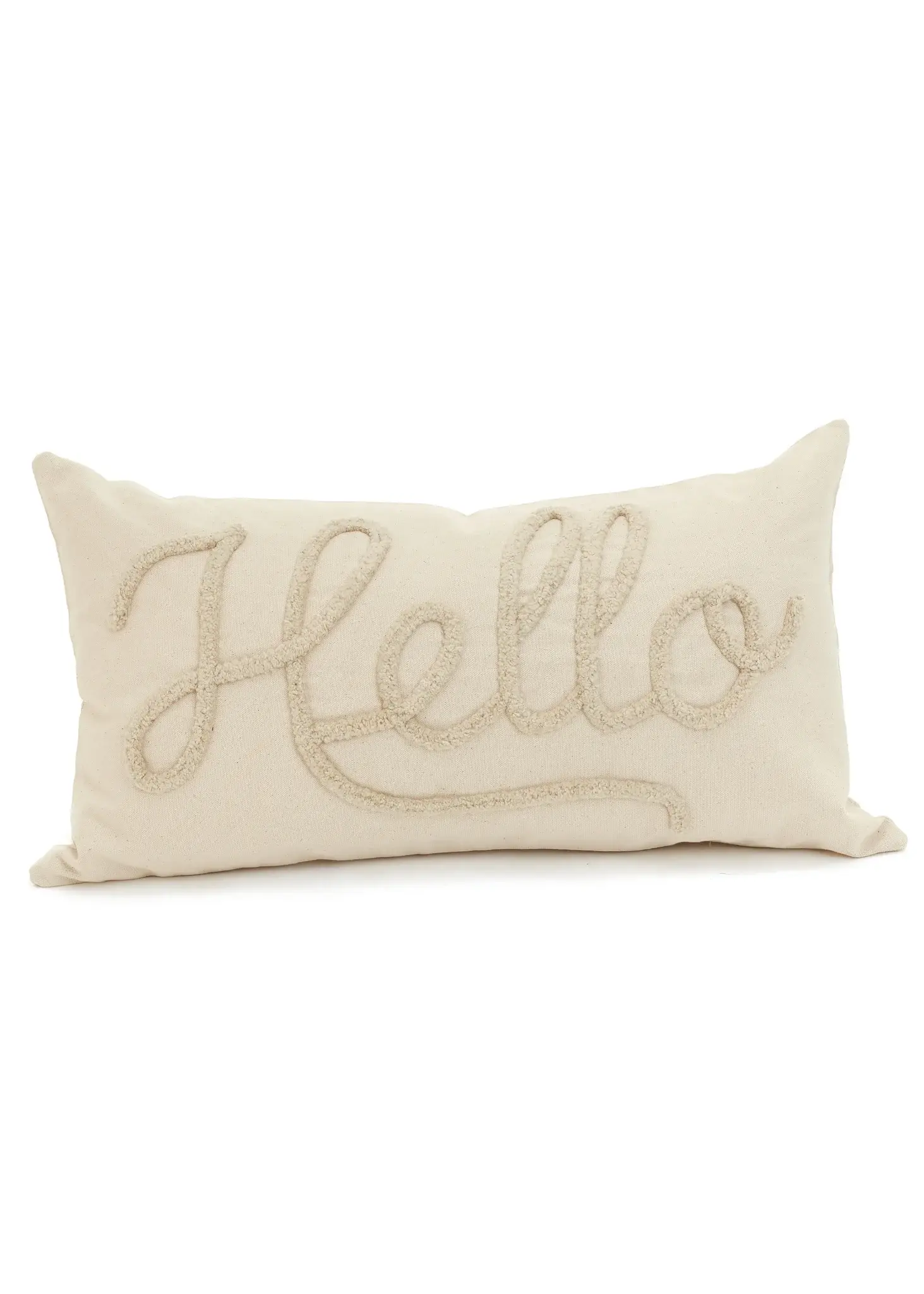 CUSH COTT HELLO TAUPE 12X22