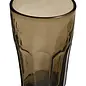 DRINKING GLASS RECYCLED GLASS MOUTH BLOWN SMOKE