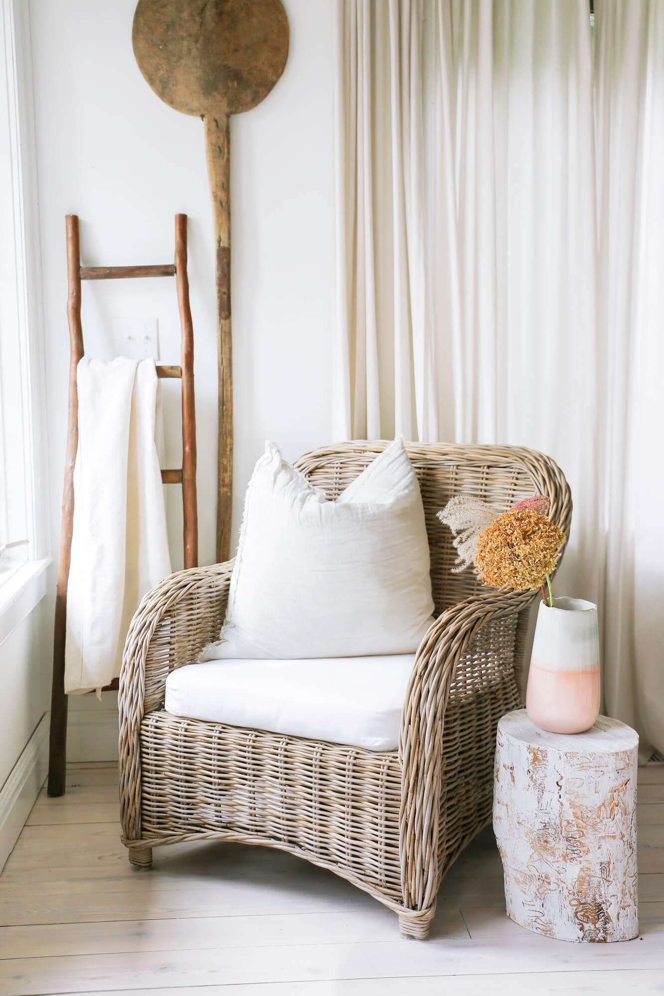Katrina Chair Neutral Rattan