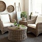 Round Kubu Coffee Table
