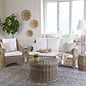 Round Kubu Coffee Table