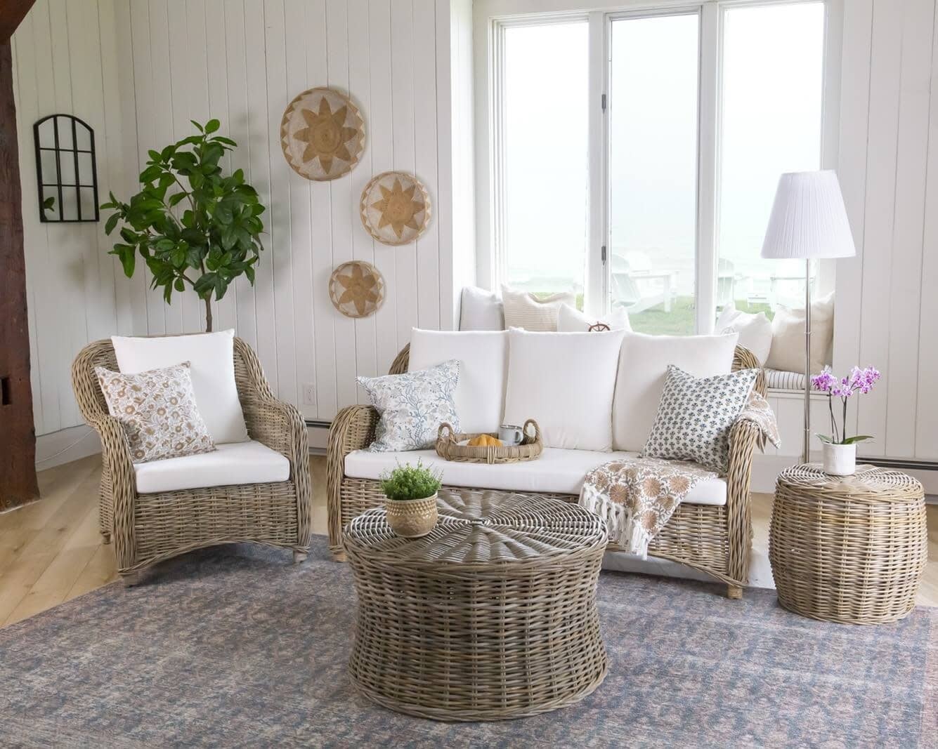 Round Kubu Coffee Table