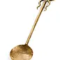 SPOON IRON HANDMADE BOW ANTIQUE BRASS