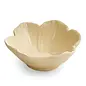 BOWL FLOWER SHAPE PORCELAIN BUTTERCUP YELLOW