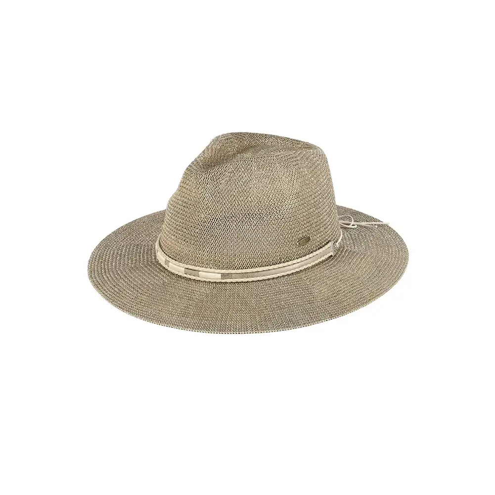 C.C Hard Shaped Panama Hat