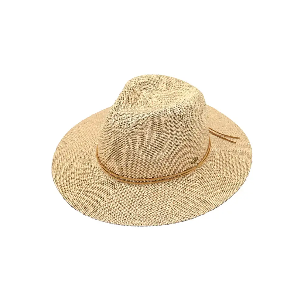 C.C Knitted Panama with Sequins Beige