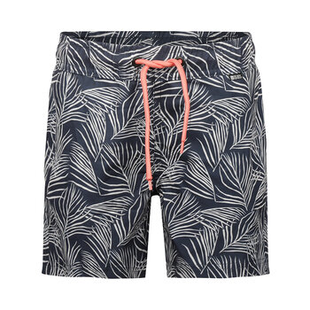 Swimshorts  Mid length Dark Blue Coral