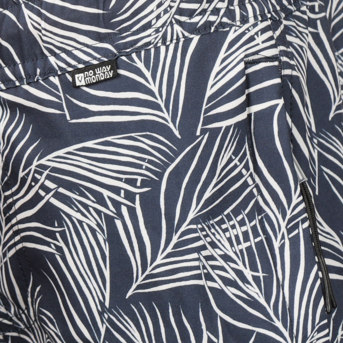 Swimshorts  Mid length Dark Blue Coral