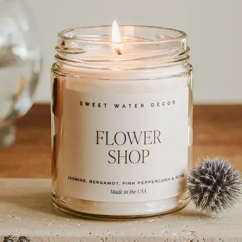 Flower Shop 9 oz Soy Candle