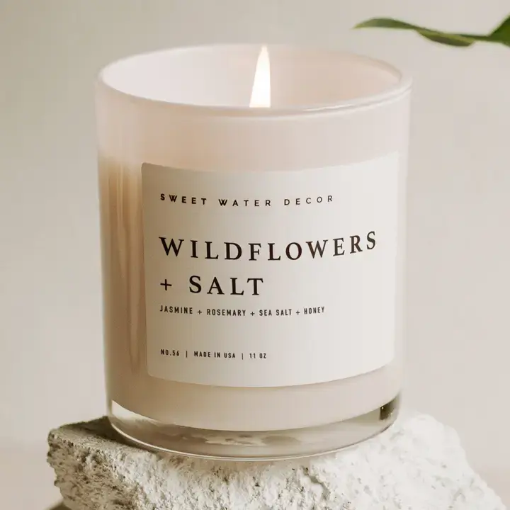 Wildflowers and Salt 11 oz Soy Candle