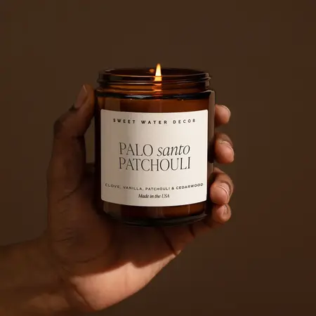 Palo Santo Patchouli 9 oz Soy Candle