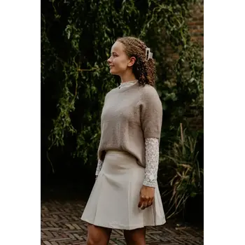 Sand Skirt with Folds