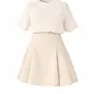 Sand Skirt with Folds