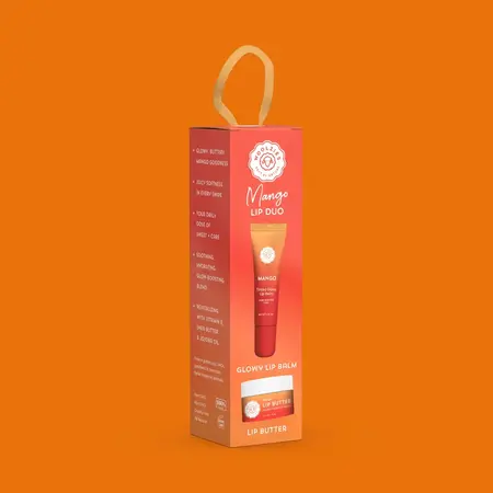 Mango Glowy Lip Duo - Glowy Lip Balm + Lip Mask