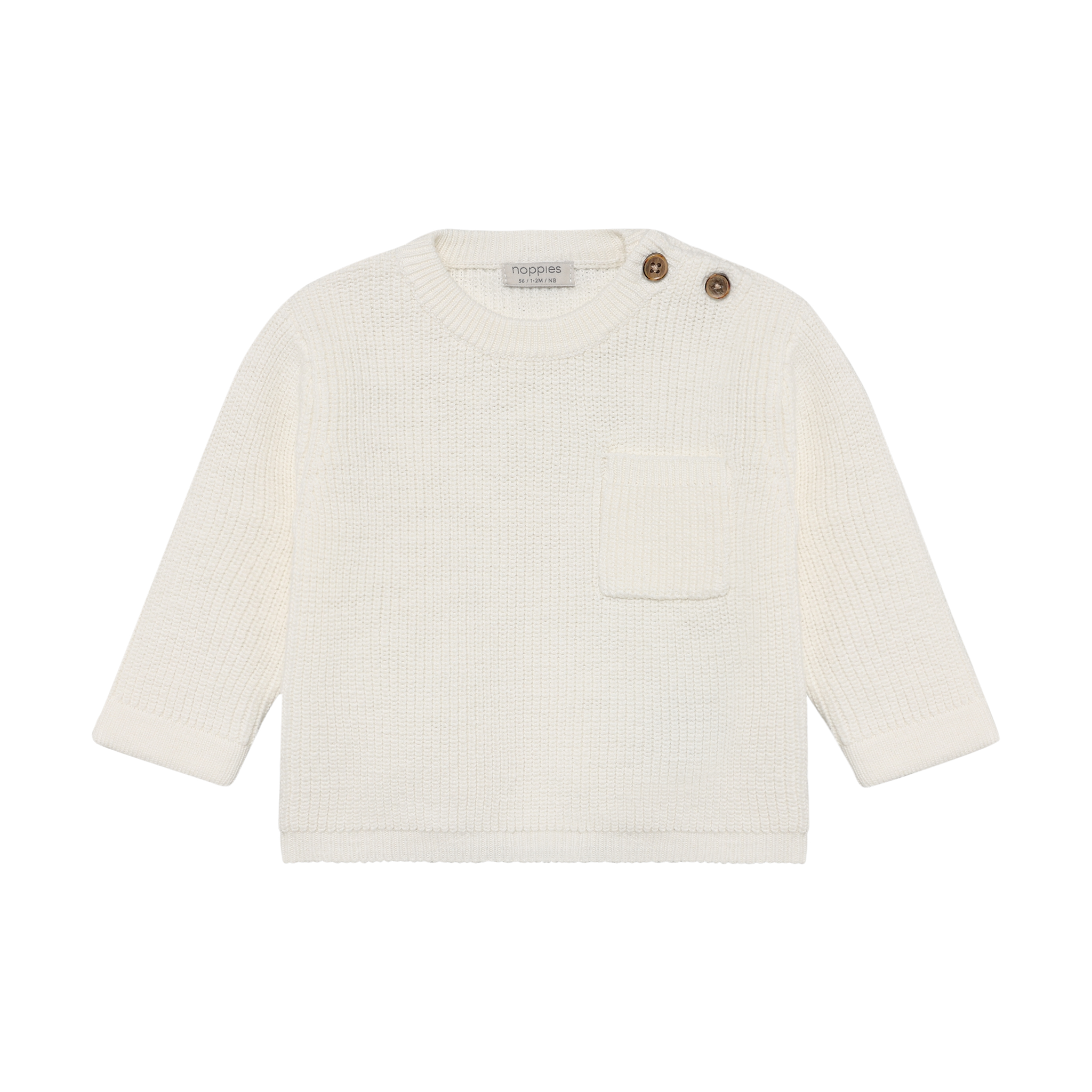 Knitted Pullover Egret