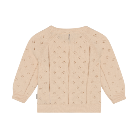 Cardigan Heart Pattern Sunkissed