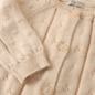 Cardigan Heart Pattern Sunkissed