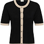 Kalizza Cardigan (Black Deep/Coffee Bean)