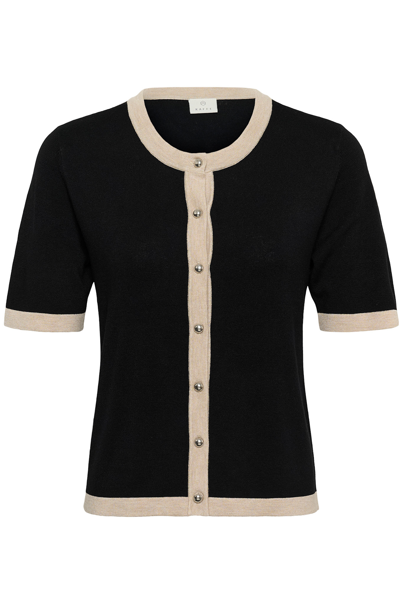 Kalizza Cardigan (Black Deep/Coffee Bean)