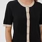 Kalizza Cardigan (Black Deep/Coffee Bean)