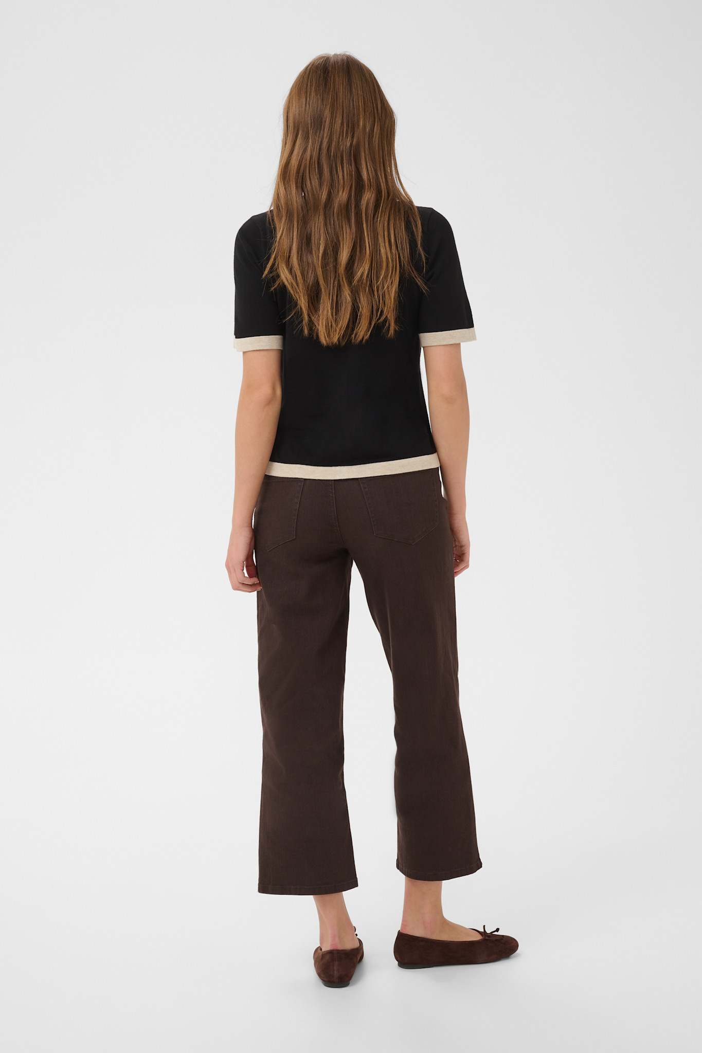 Kalizza Cardigan (Black Deep/Coffee Bean)
