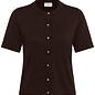 Kalizza Cardigan (Black Deep/Coffee Bean)