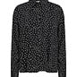 Woven Blouse Black Pokadots