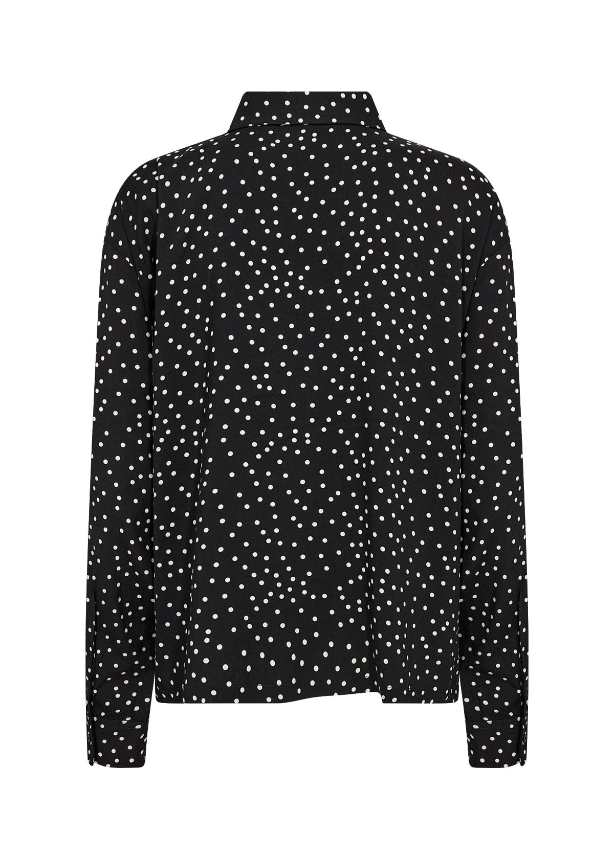Woven Blouse Black Pokadots