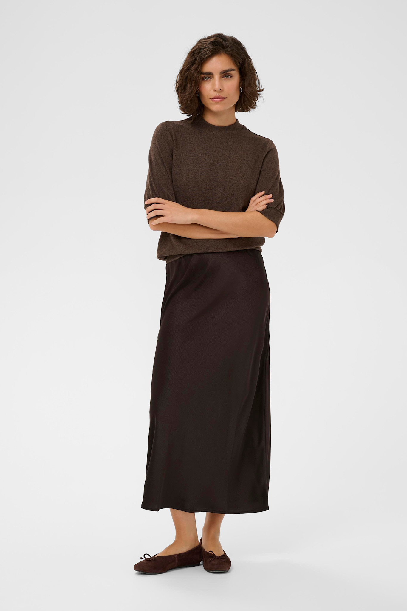 KAlotte Skirt Coffee Bean