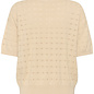 CRAnnali Short Knit Pullover Bleached Sand