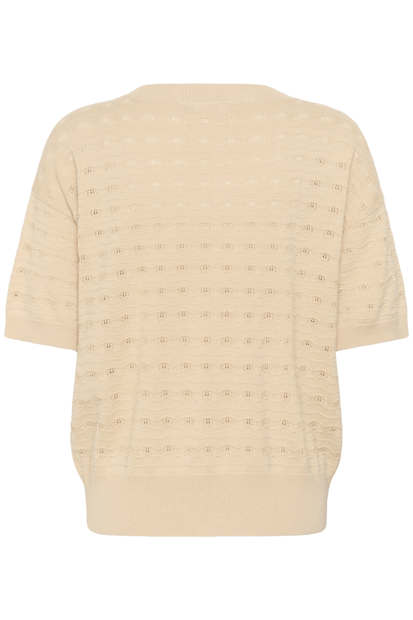 CRAnnali Short Knit Pullover Bleached Sand