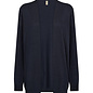 Navy Knitted Cardigan